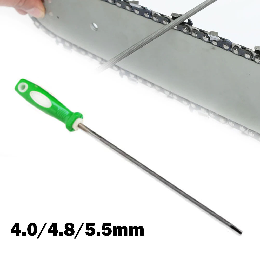 Chainsaw Sharpener Electric - 1/3pcs 4.0/4.8/5.5mm Ronde Koolstofstaal Slijpen Kettingzaag