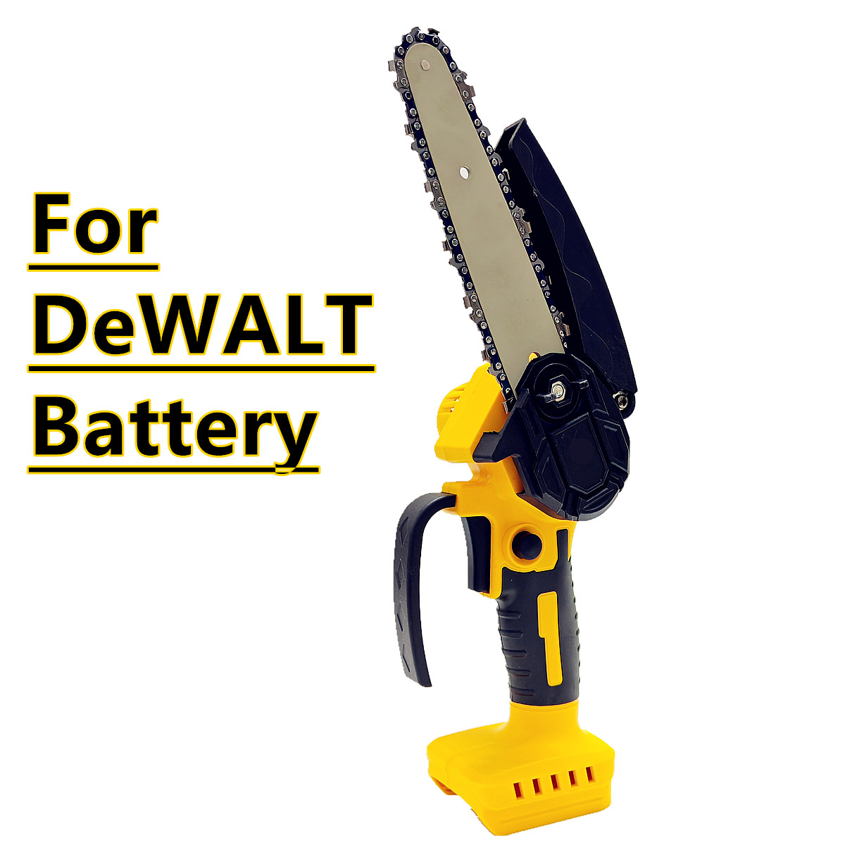 Mini Chainsaw 6 Inch Cordless - Fit Voor DeWALT 18 V 20