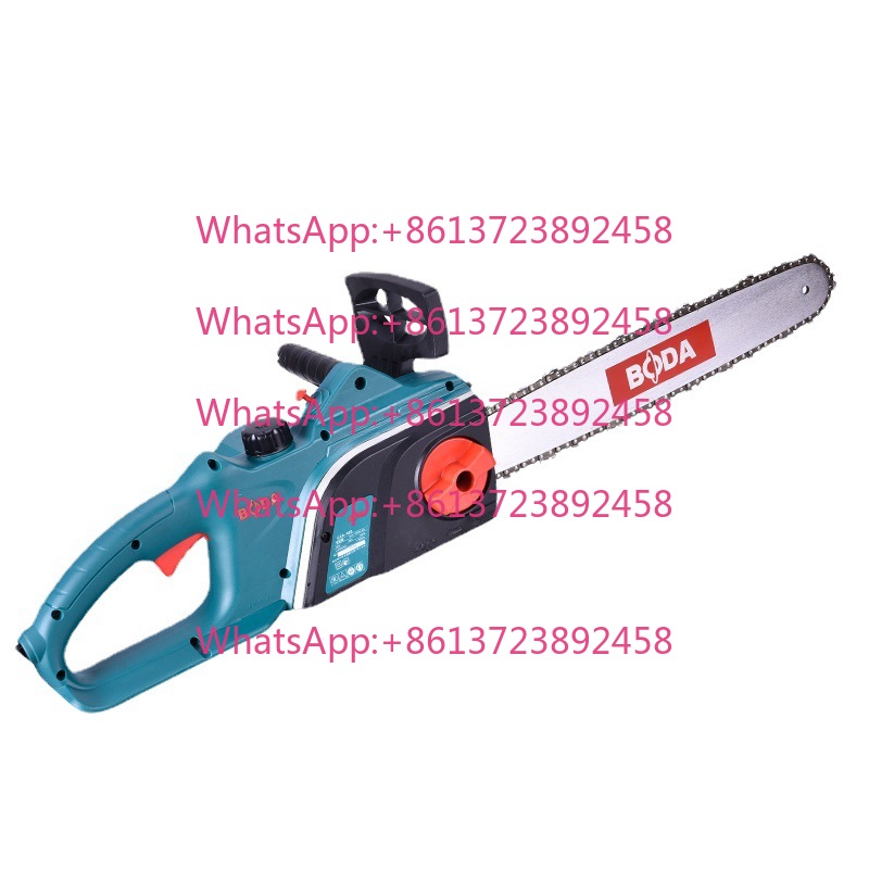 Electric Chainsaw 16 Inch Corded - 2200W Professionele Handkettingzaag Machine Tuin Krachtige