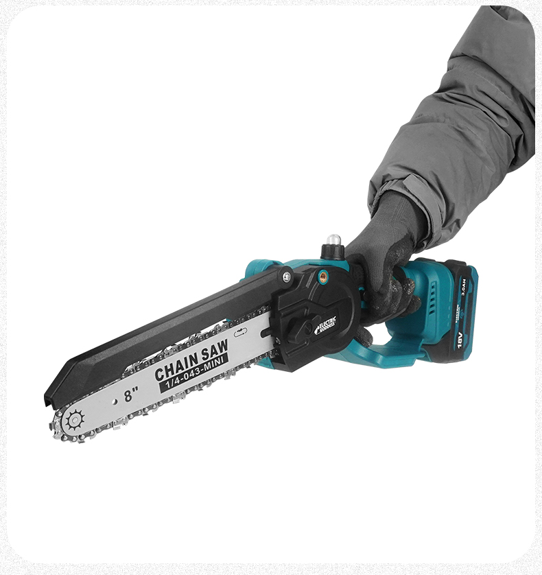 Brushless Chainsaw 8 Inch 20V - 20V batterij 8-inch draadloze handheld hout