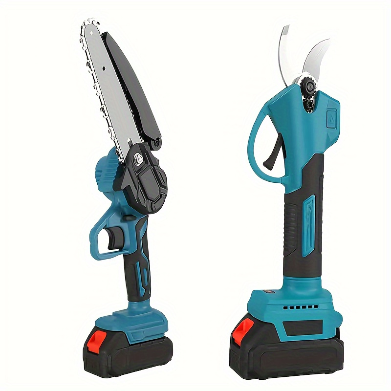 Battery Chainsaw 2 Battery Kit - 2-meter hoge telescopische snoeischaar en kettingzaagset