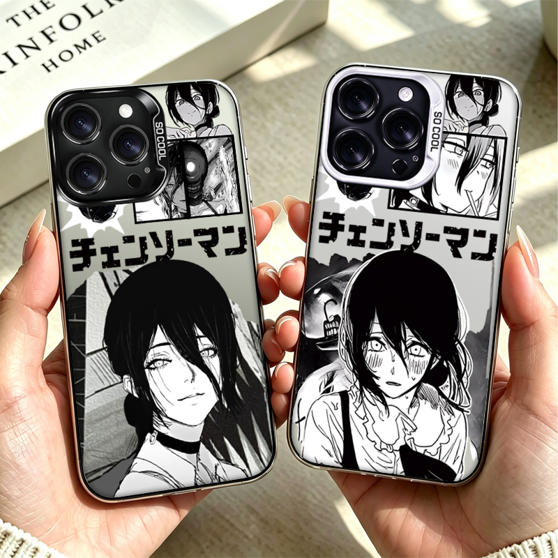 Chainsaw Carrying Case - Chainsaw Man Reze Matte Hard Telefoonhoesje