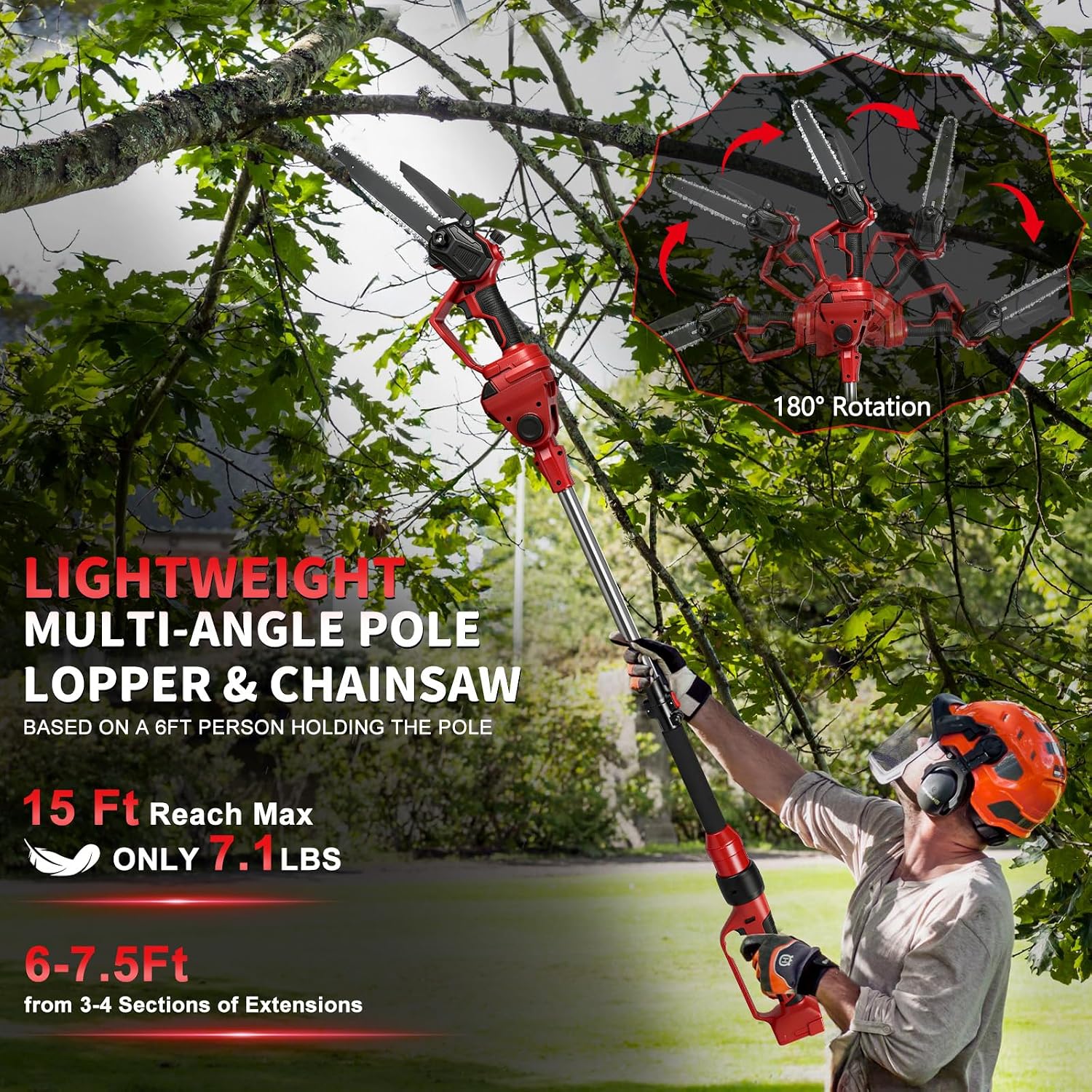 Draadloze 2-in-1 kettingzaag e - Battery Chainsaw 2 Battery Kit recensie en prijs