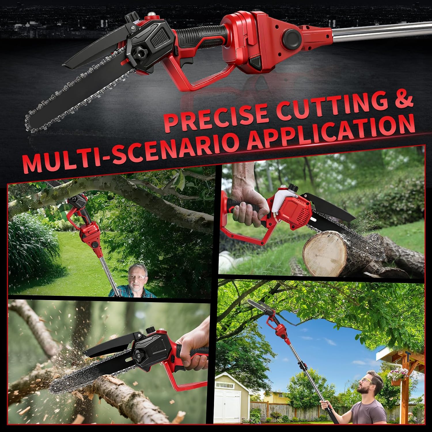 Draadloze 2-in-1 kettingzaag e - Battery Chainsaw 2 Battery Kit recensie en prijs