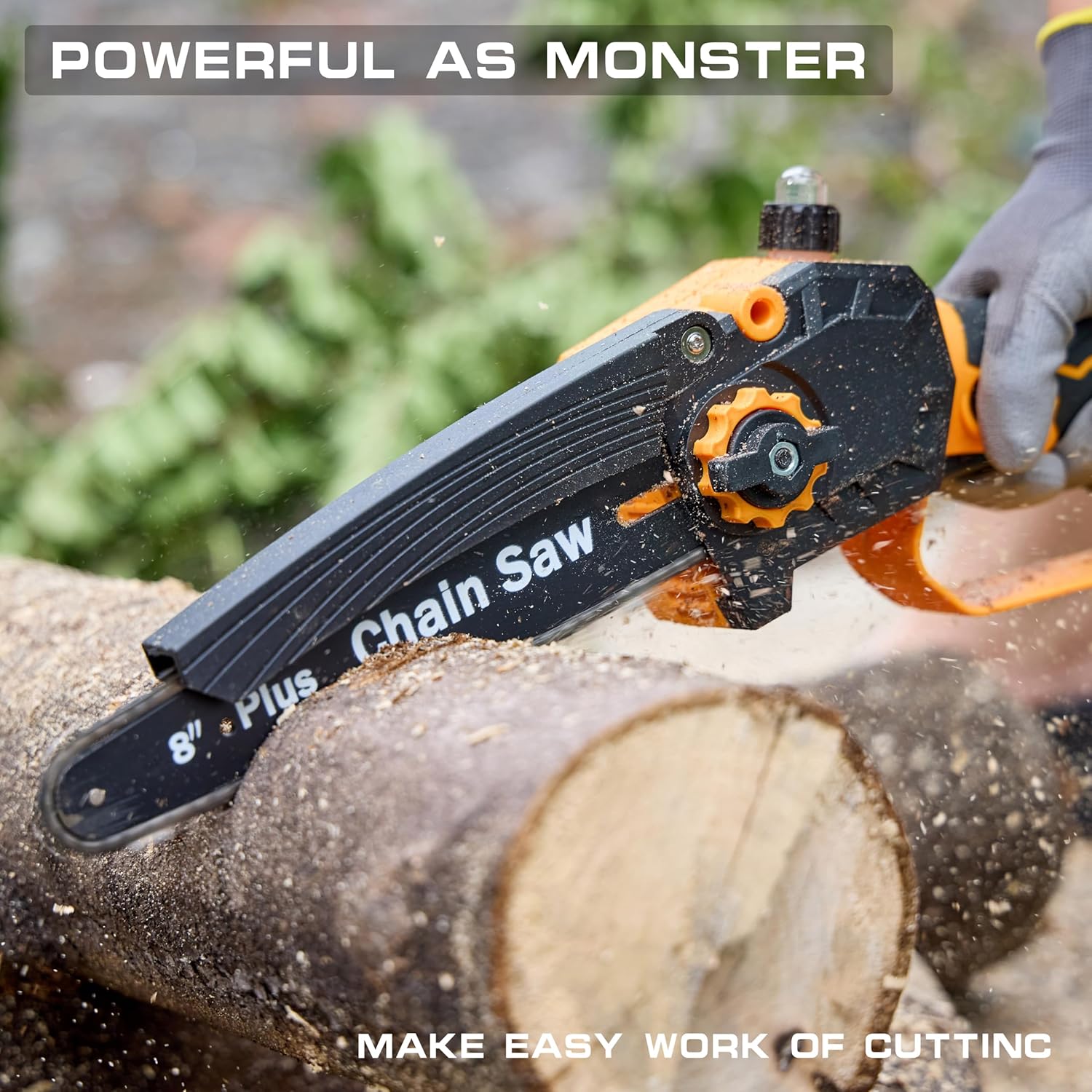 Mini-kettingzaag, 8 inch draad - Brushless Chainsaw 8 Inch 20V recensie en prijs