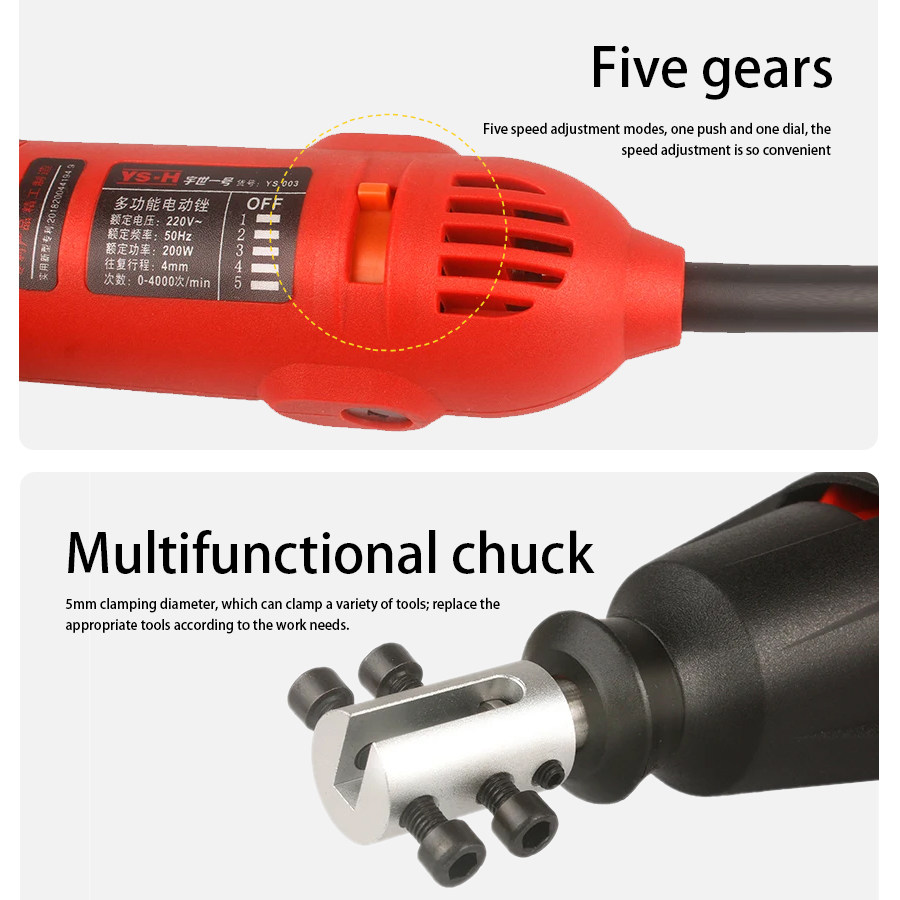 Elektrische vijl Dual Purpose  - Chainsaw Sharpener Electric recensie en prijs