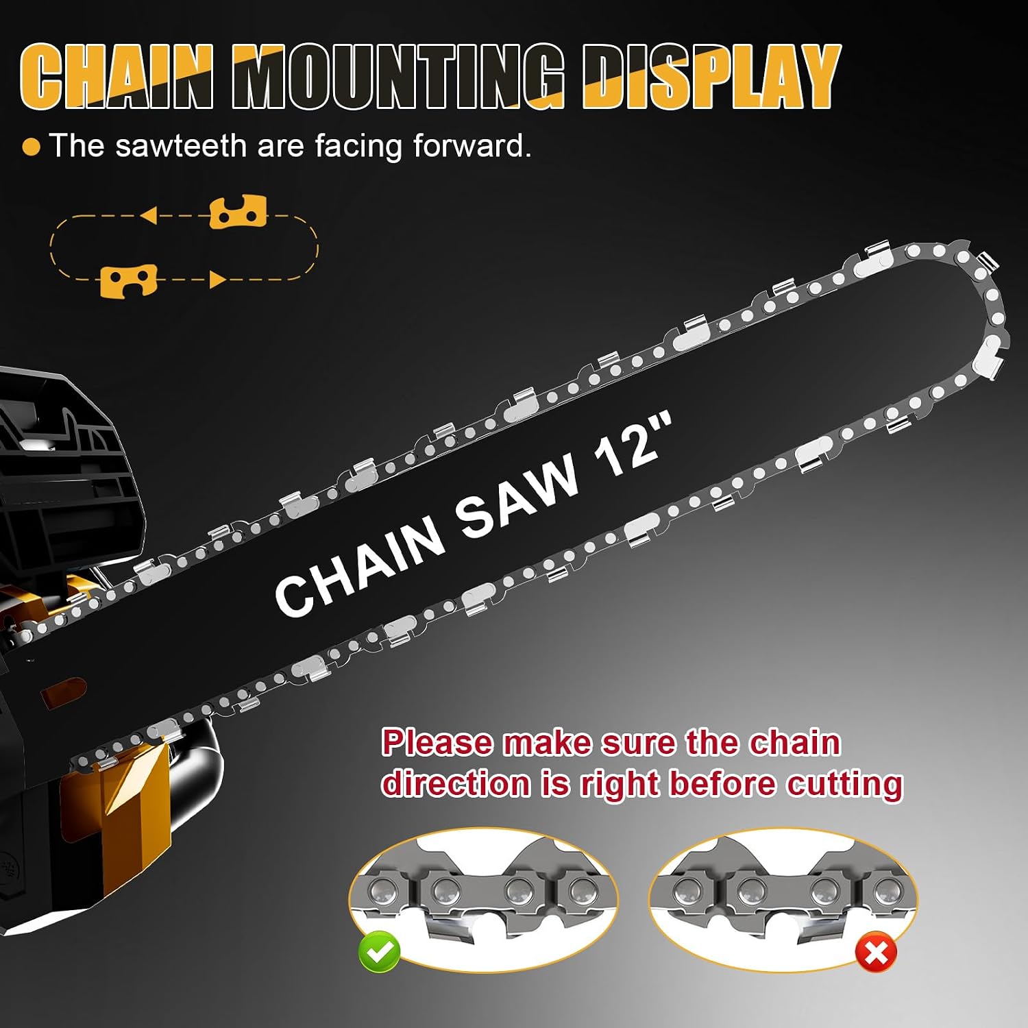 ^Voor 3-IN-1 snoerloze ketting - Brushless Chainsaw 8 Inch 20V recensie en prijs
