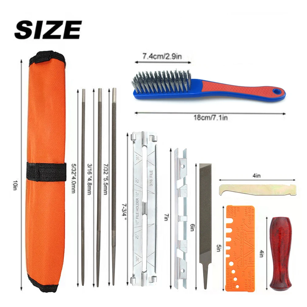 Professionele kettingzaagketti - Chainsaw File Kit Round recensie en prijs