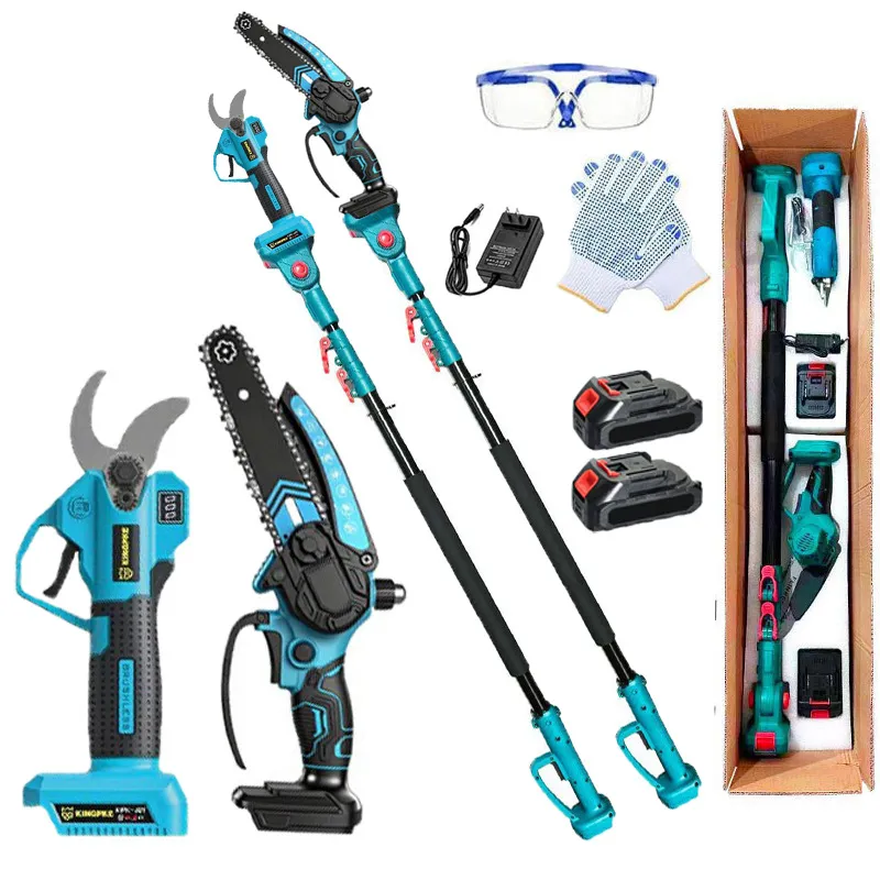 Draadloze elektrische telescop - Pole Saw Cordless Telescopic recensie en prijs