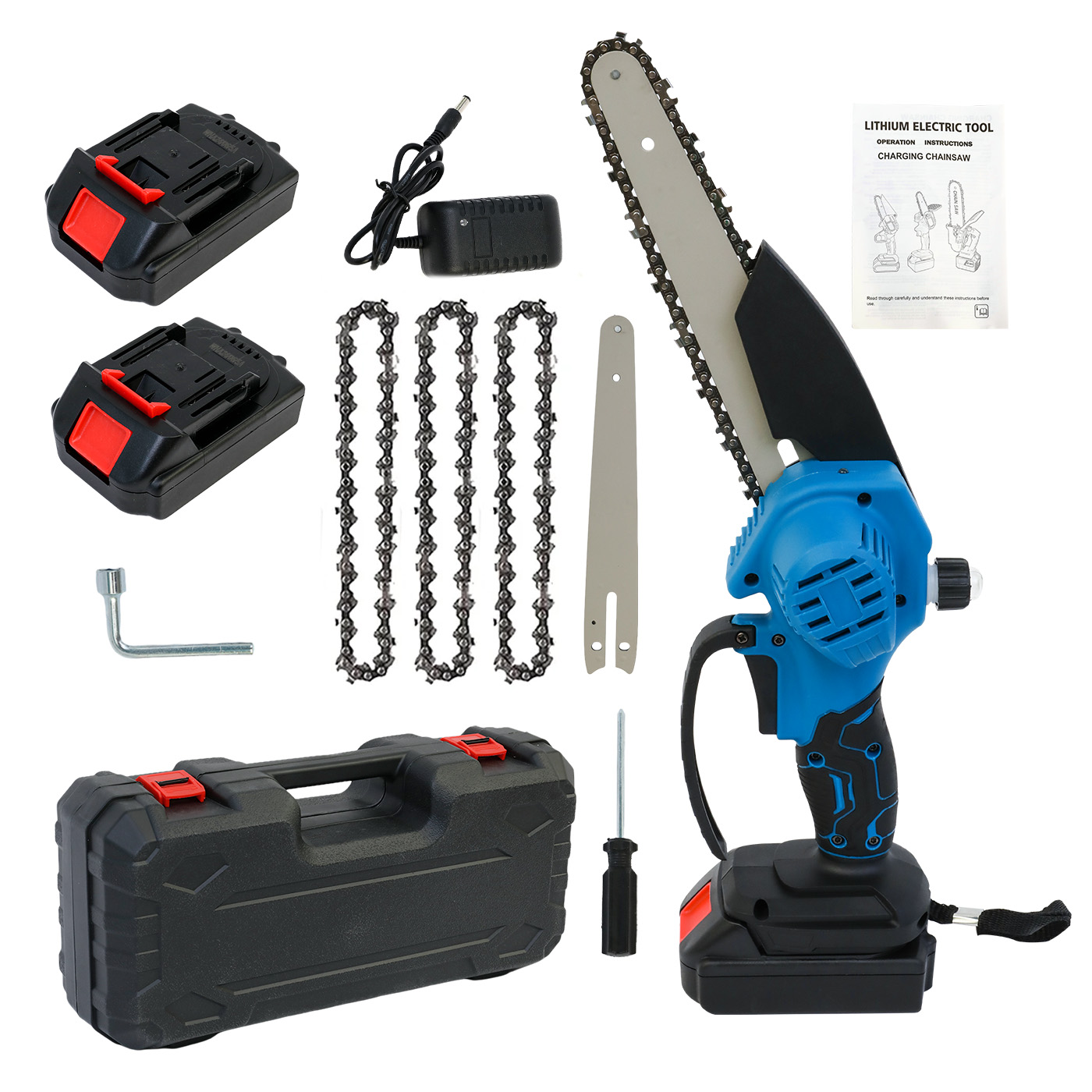 Handzame kettingzaag, 8 inch,  - Brushless Chainsaw 8 Inch 20V recensie en prijs