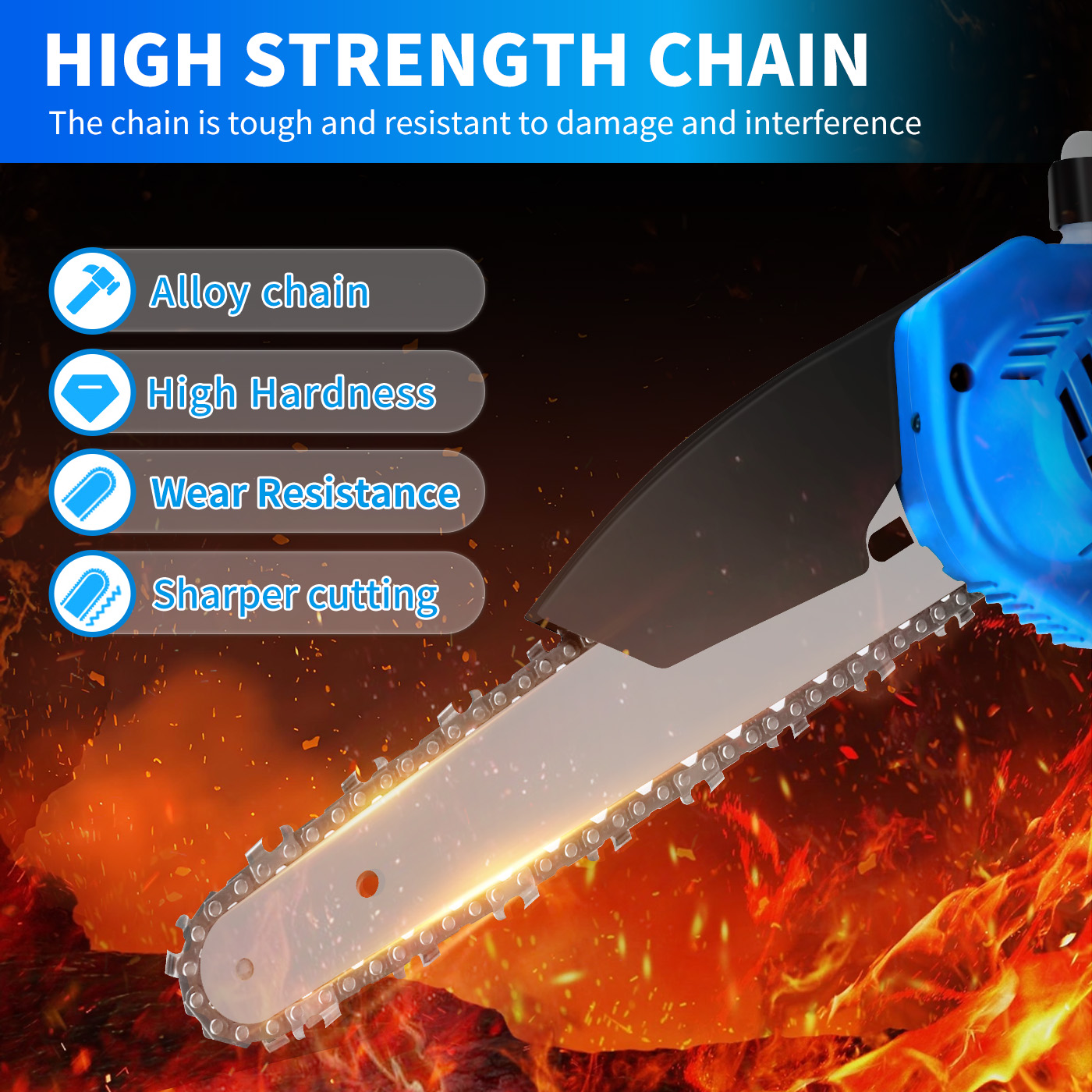 Handzame kettingzaag, 8 inch,  - Brushless Chainsaw 8 Inch 20V recensie en prijs