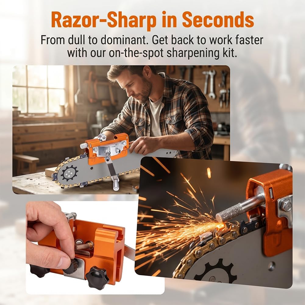 Handmatige kettingzaagslijper  - Chainsaw Sharpener Electric recensie en prijs