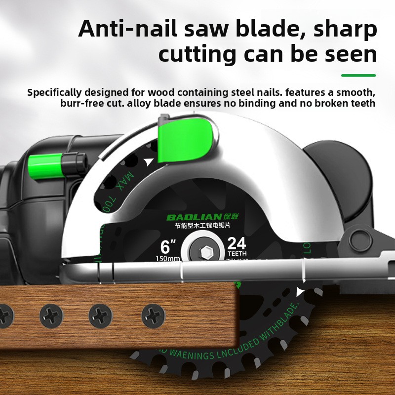 Baolian Lithiumbatterij Zaagbl - Mini Chainsaw 6 Inch Cordless recensie en prijs