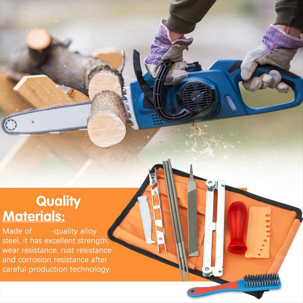 A013 Zaagkettingvijlenset 4.0/ - Chainsaw File Kit Round recensie en prijs