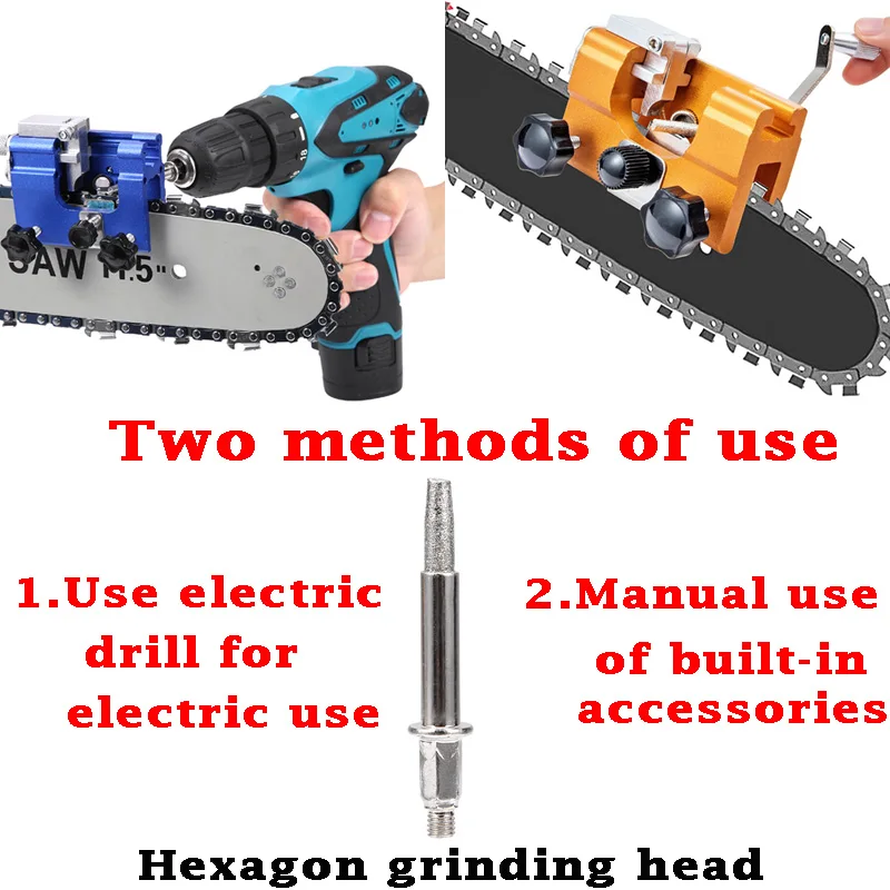 Draagbare kettingzaagslijper,  - Chainsaw Sharpener Electric recensie en prijs