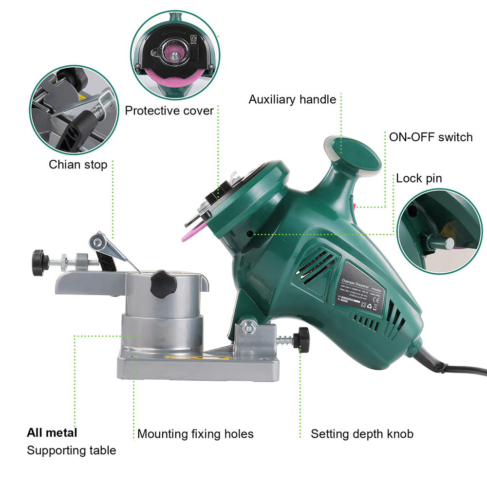 POSENPRO 250 W Kettingzaag Sli - Chainsaw Sharpener Electric recensie en prijs