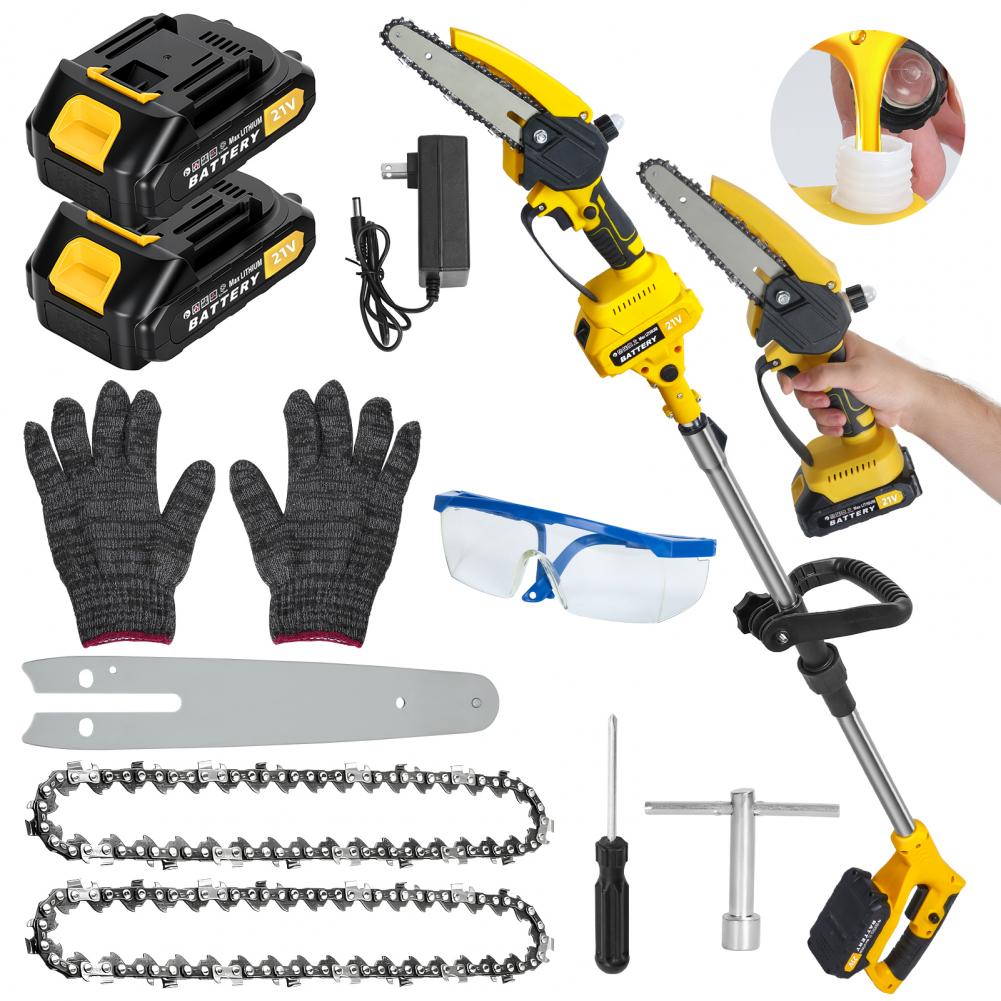 2-in-1 Tuin Snoerloze Telescop - Mini Chainsaw 6 Inch Cordless recensie en prijs