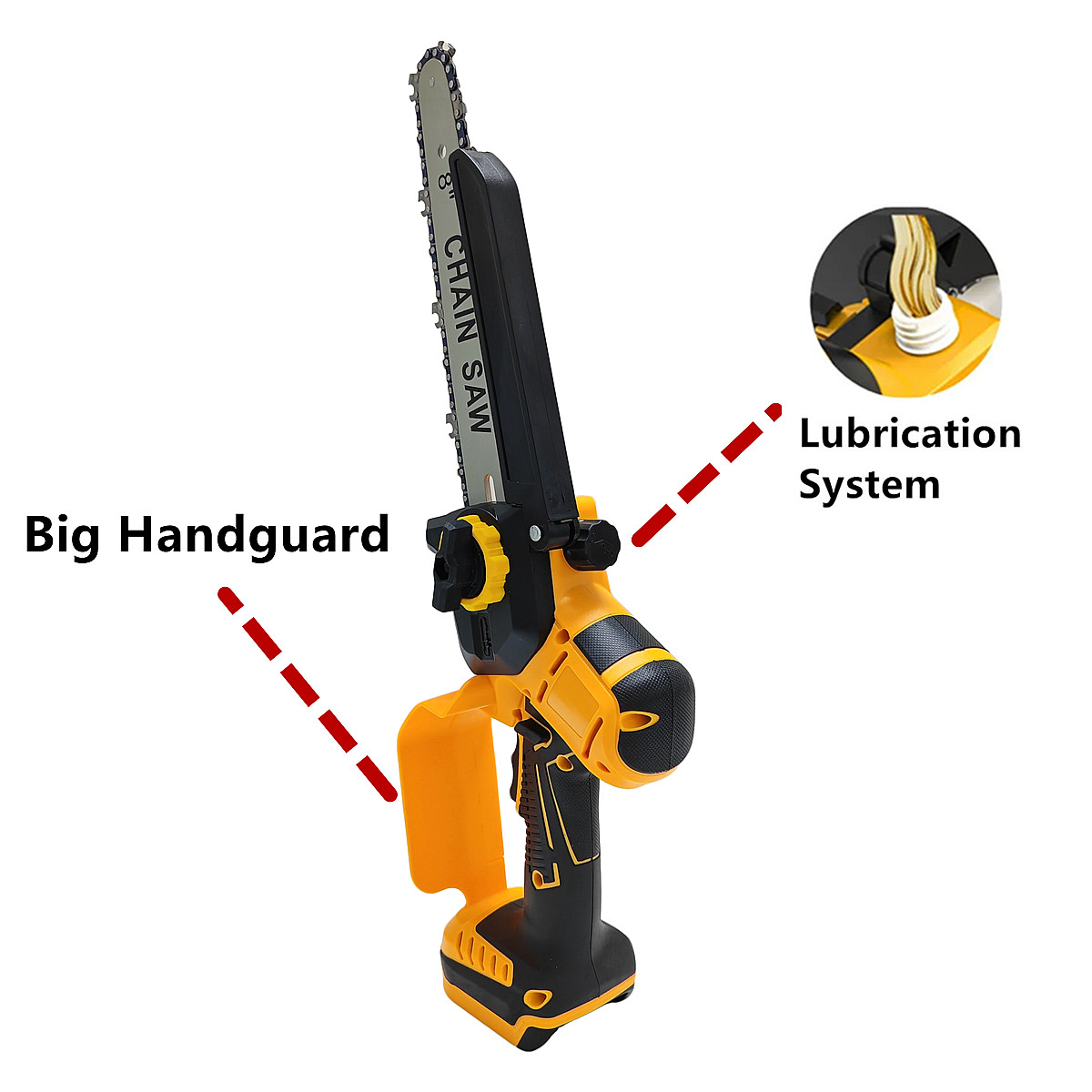 Voor DeWALT 20 V Batterij Bors - Brushless Chainsaw 8 Inch 20V recensie en prijs