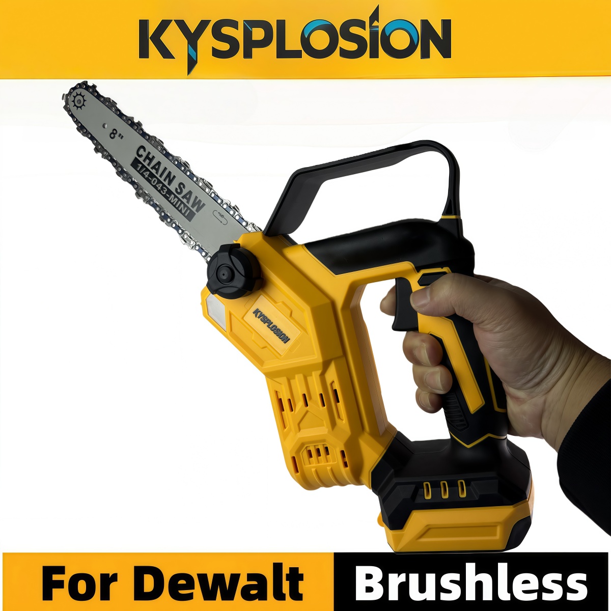 Voor Dewalt 20V Batterij Pins  - Brushless Chainsaw 8 Inch 20V recensie en prijs