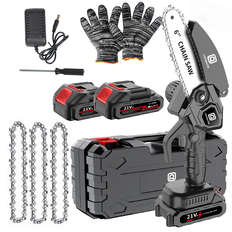 6-inch mini-kettingzaag, verst - Chainsaw Safety Chaps recensie en prijs