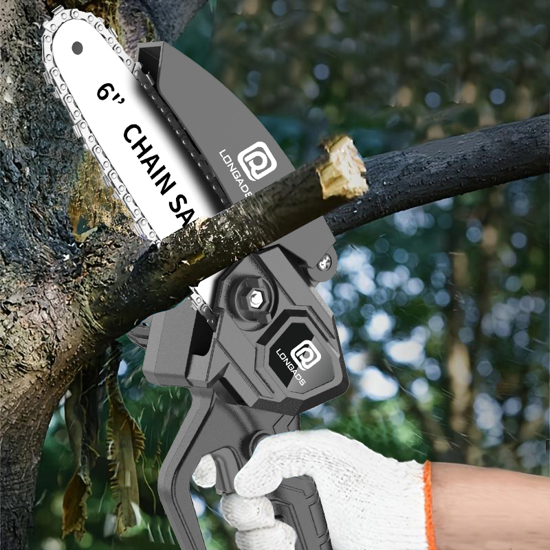 6-inch mini-kettingzaag, verst - Chainsaw Safety Chaps recensie en prijs