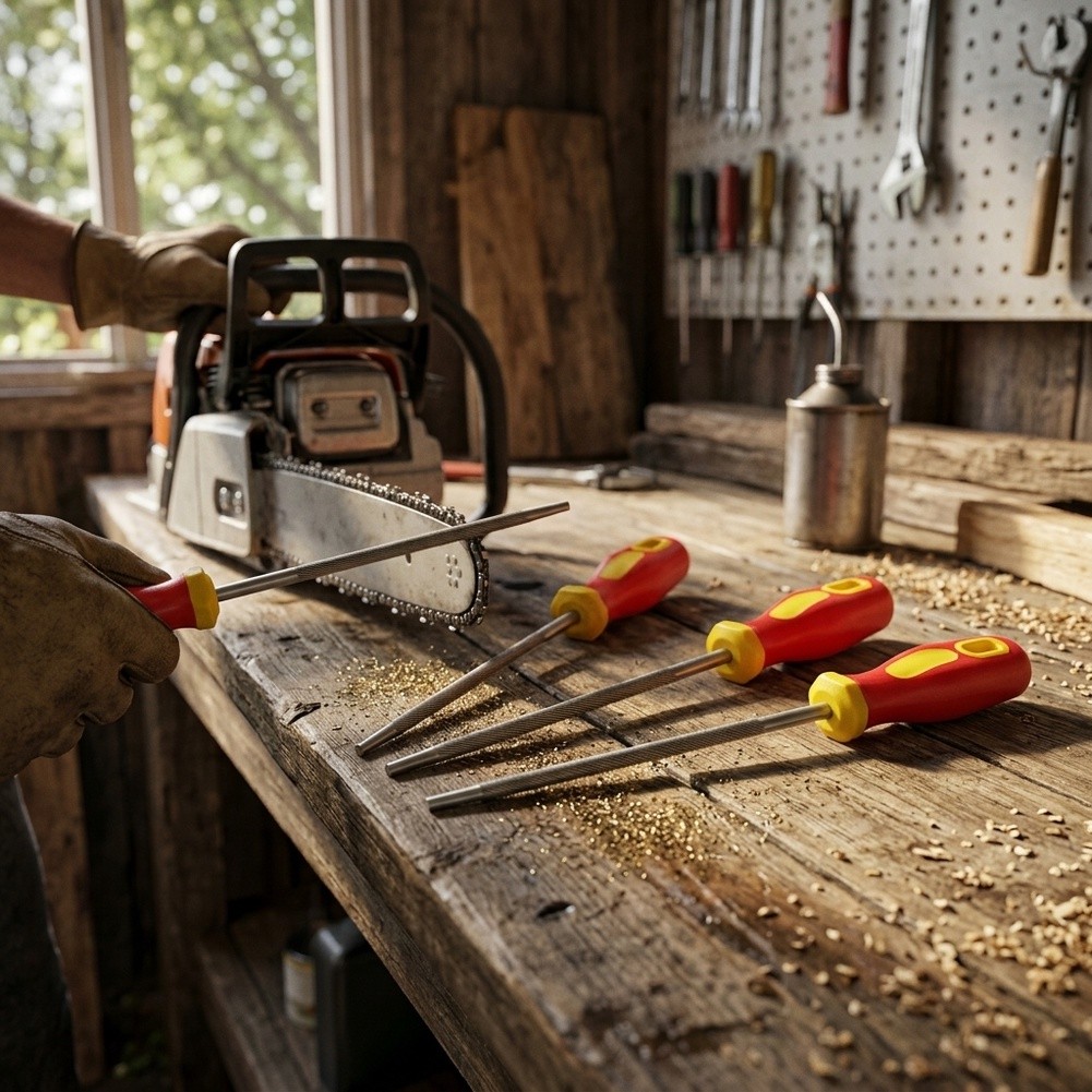 Voor kettingzaagvijlenset met  - Chainsaw File Kit Round recensie en prijs