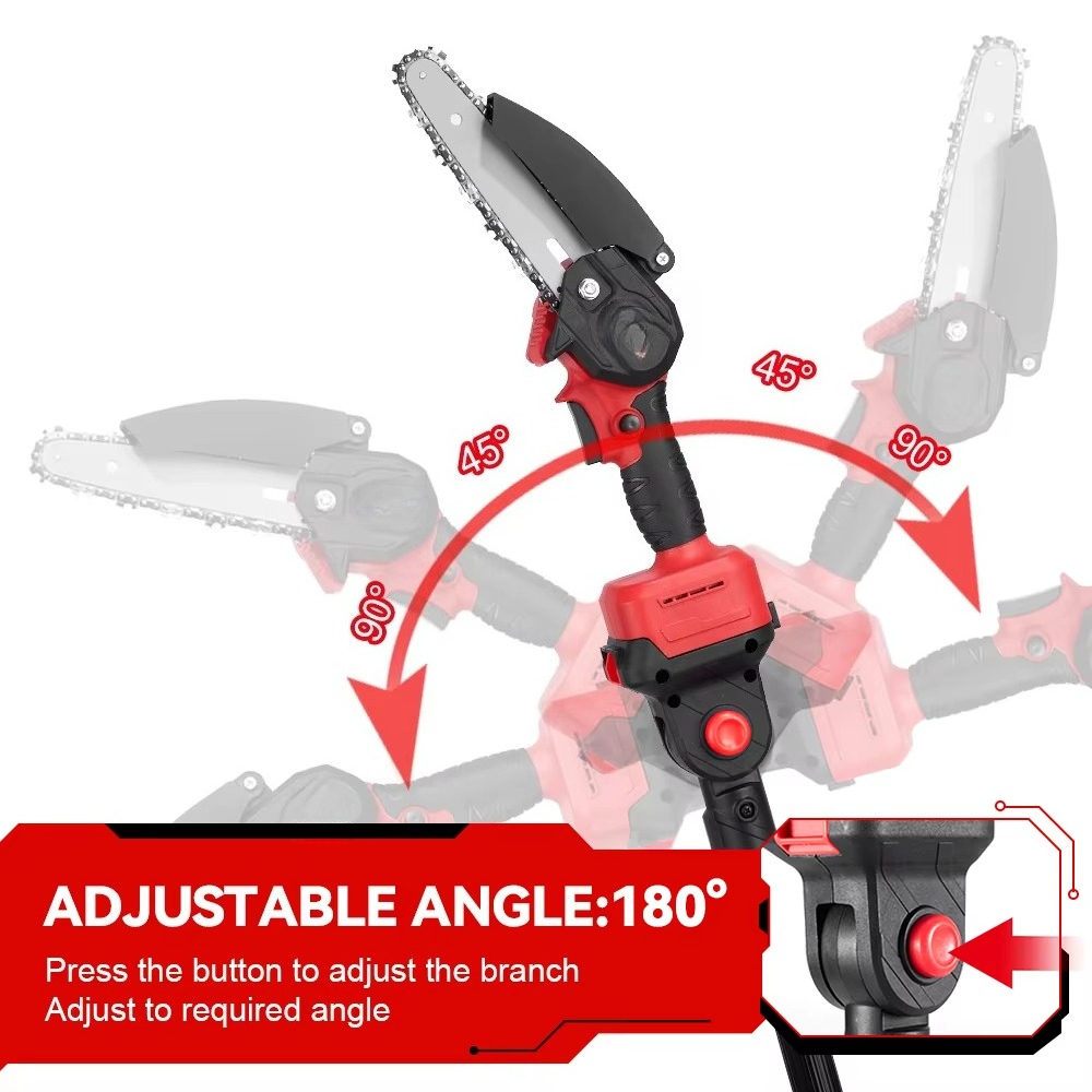 Elektrische snoeischaar, accu- - Pole Saw Cordless Telescopic recensie en prijs