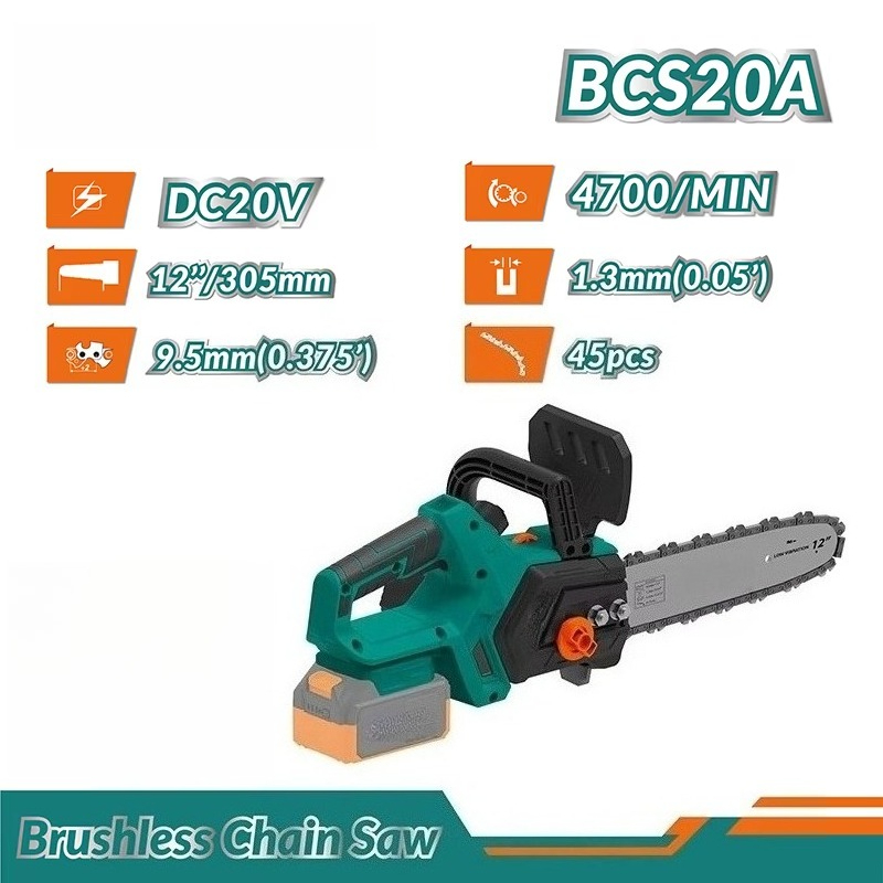 20V Draadloze Borstelloze Kett - Brushless Chainsaw 8 Inch 20V recensie en prijs