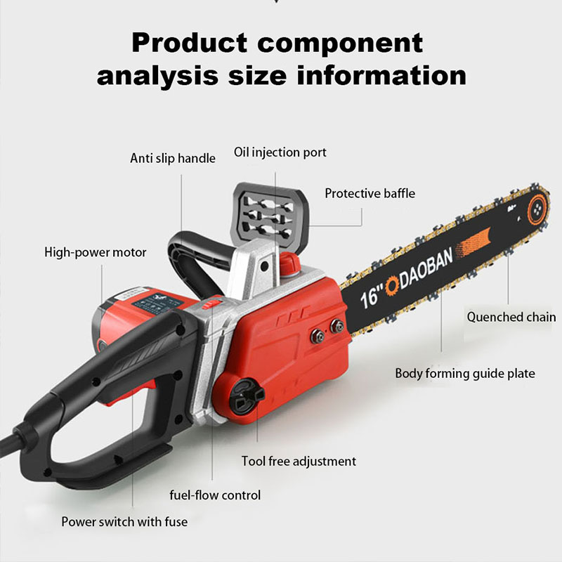 Elektrische kettingzaag, 12 in - Electric Chainsaw 16 Inch Corded recensie en prijs