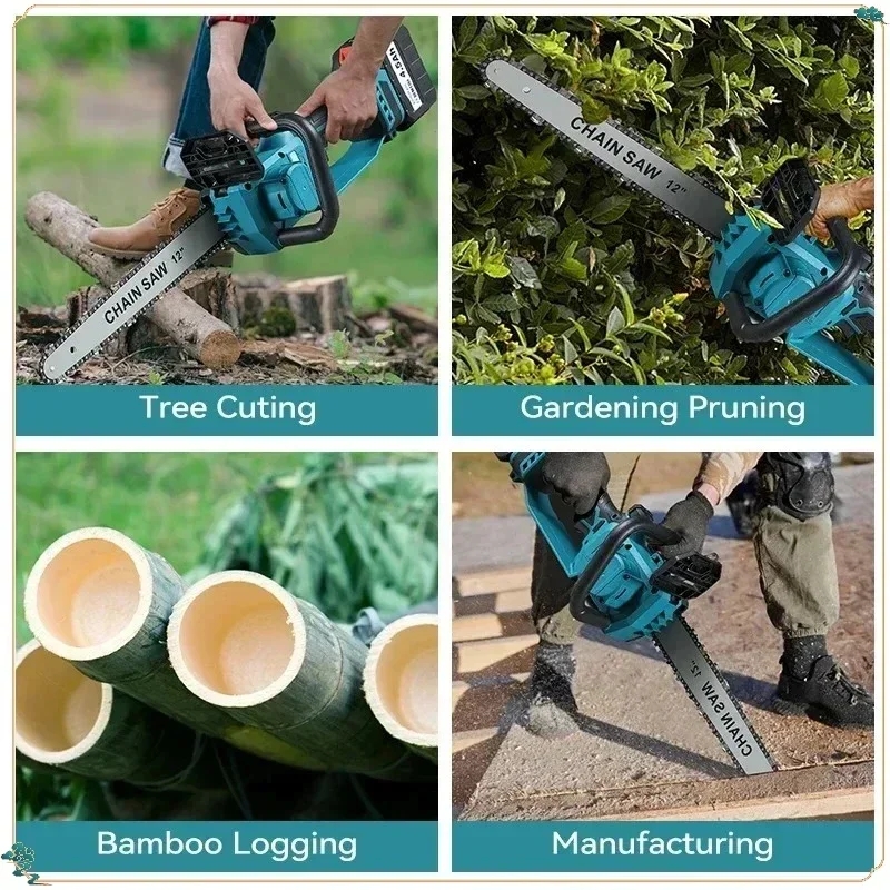Houtbewerking 12 inch borstell - Cordless Chainsaw 12 Inch Battery recensie en prijs