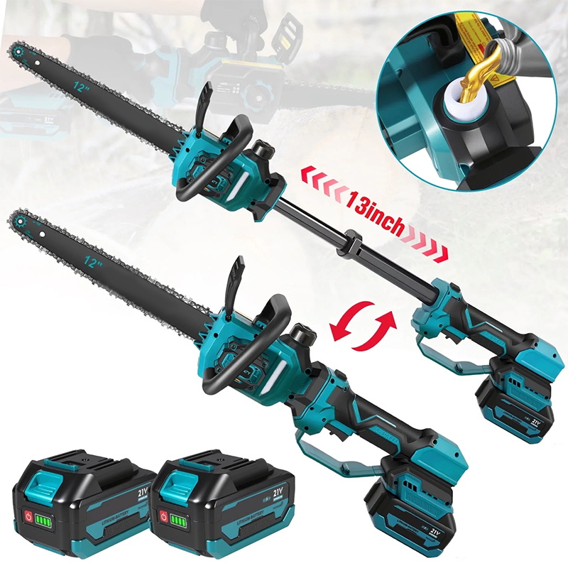 12-inch borstelloze motor geïn - Pole Saw Cordless Telescopic recensie en prijs